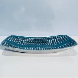Dennis Lucas Hastings Studio Pottery Long Bowl Mid Century Modern Vintage